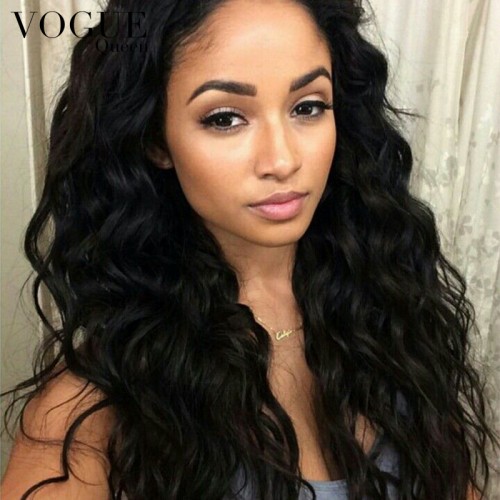 Human Hair Wigs Loose Wave Curly Lace Front Wigs Brazilian Virgin Hair